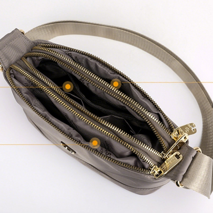 Sac à bandoulière et à bandoulière en nylon minimaliste à grande capacité