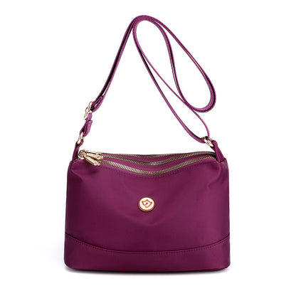 Sac à bandoulière et à bandoulière en nylon minimaliste à grande capacité
