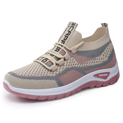Chaussures de course décontractées à lacets pour femmes