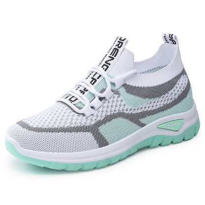 Chaussures de course décontractées à lacets pour femmes
