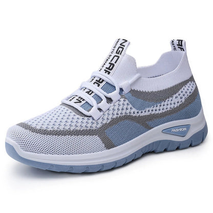 Chaussures de course décontractées à lacets pour femmes