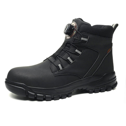 🔥Livraison gratuite - Bottes de sécurité S3 antidérapantes et légères pour unisexe, ✅👍 avec pointes résistantes aux chocs, fonction anti-écrasement et anti-compression