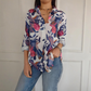 ⏳Spécial à durée limitée⏰Chemise boutonnée à imprimé plantes élégantes👚