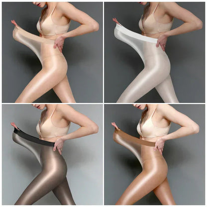 ✨Collants transparents brillants pour femmes💜