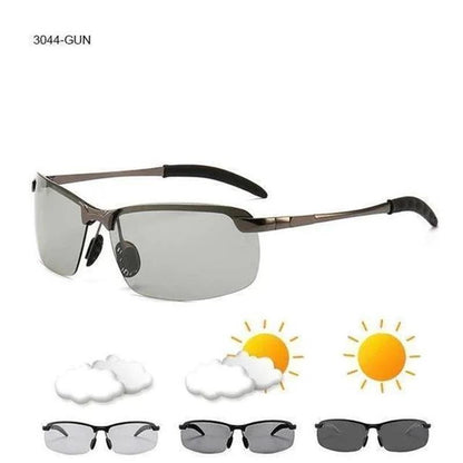 Lunettes de soleil photochromiques 2026 avec lentille polarisée anti-éblouissante (50 % de réduction)