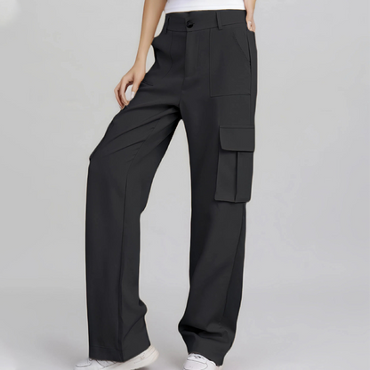 🍃Pantalons cargo décontractés unis à multiples poches