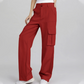 🍃Pantalons cargo décontractés unis à multiples poches