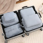 Cubes d'emballage de compression 6PCS pour le voyage