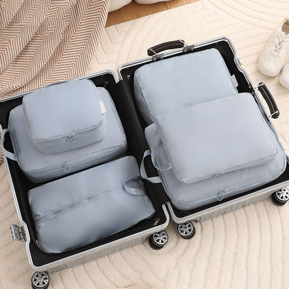 Cubes d'emballage de compression 6PCS pour le voyage