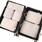 Cubes d'emballage de compression 6PCS pour le voyage
