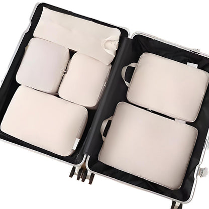 Cubes d'emballage de compression 6PCS pour le voyage