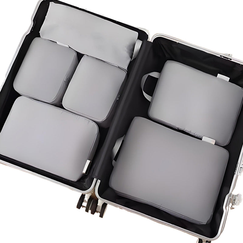 Cubes d'emballage de compression 6PCS pour le voyage