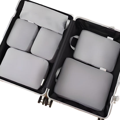 Cubes d'emballage de compression 6PCS pour le voyage