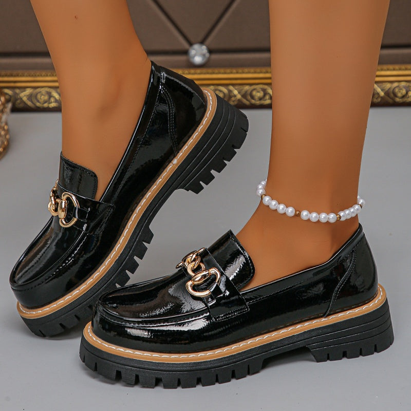 Mocassins souples vintage pour femmes
