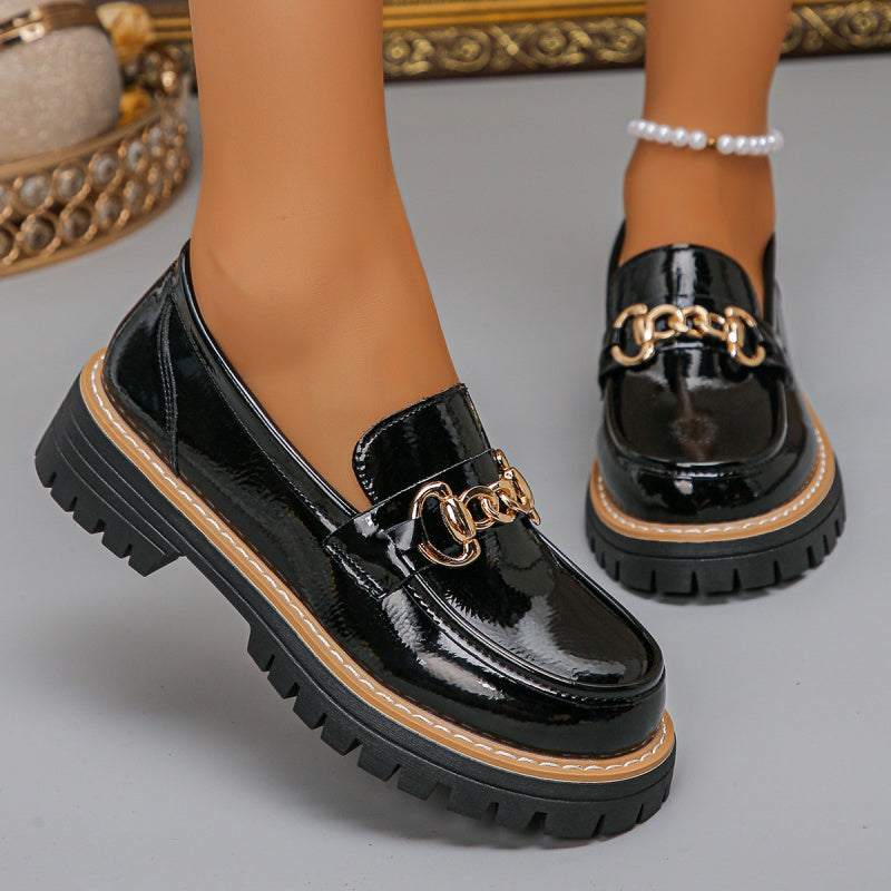 Mocassins souples vintage pour femmes
