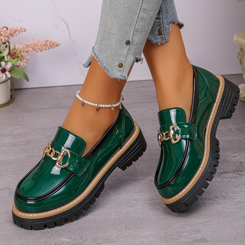 Mocassins souples vintage pour femmes