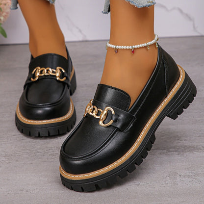 Mocassins souples vintage pour femmes