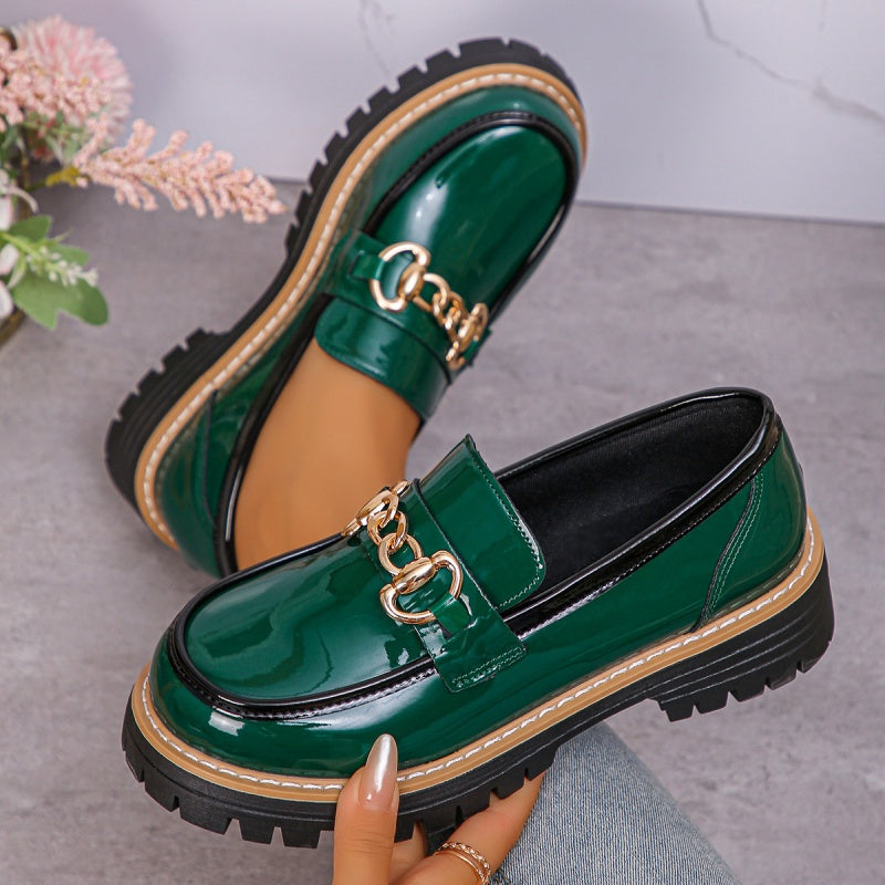 Mocassins souples vintage pour femmes