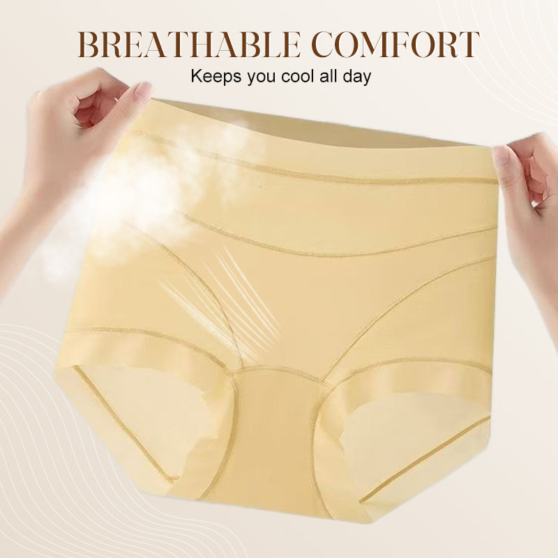 💎🩲 PROMO EXCEPTIONNELLE : ACHETEZ 1, OBTENEZ 1 GRATUIT ! Shorty Femme Haute Taille Respirant & Sans Couture – Confort Hygiénique, Tissu Rafraîchissant, 5 Couleurs, Parfait pour Tous les Jours & le Sport ✨