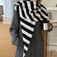 Écharpe châle triangulaire tendance pour femme