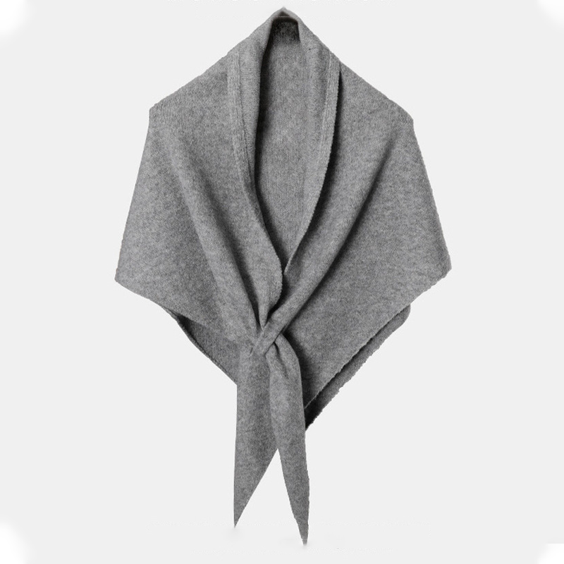 Écharpe châle triangulaire tendance pour femme