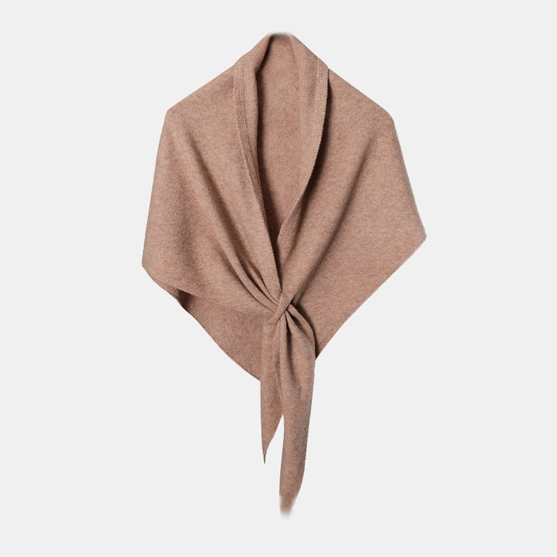 Écharpe châle triangulaire tendance pour femme