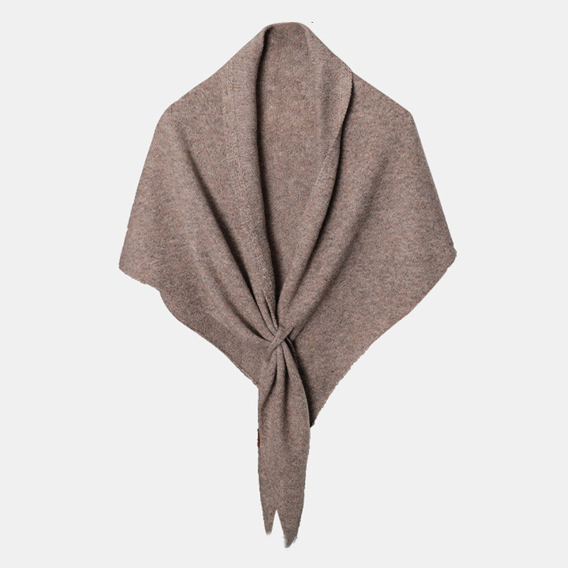Écharpe châle triangulaire tendance pour femme