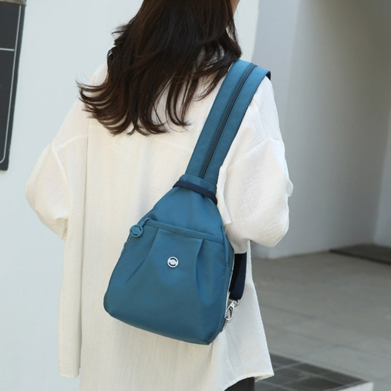 Sac à Dos et Sac Bandoulière Convertible Multi-Poches