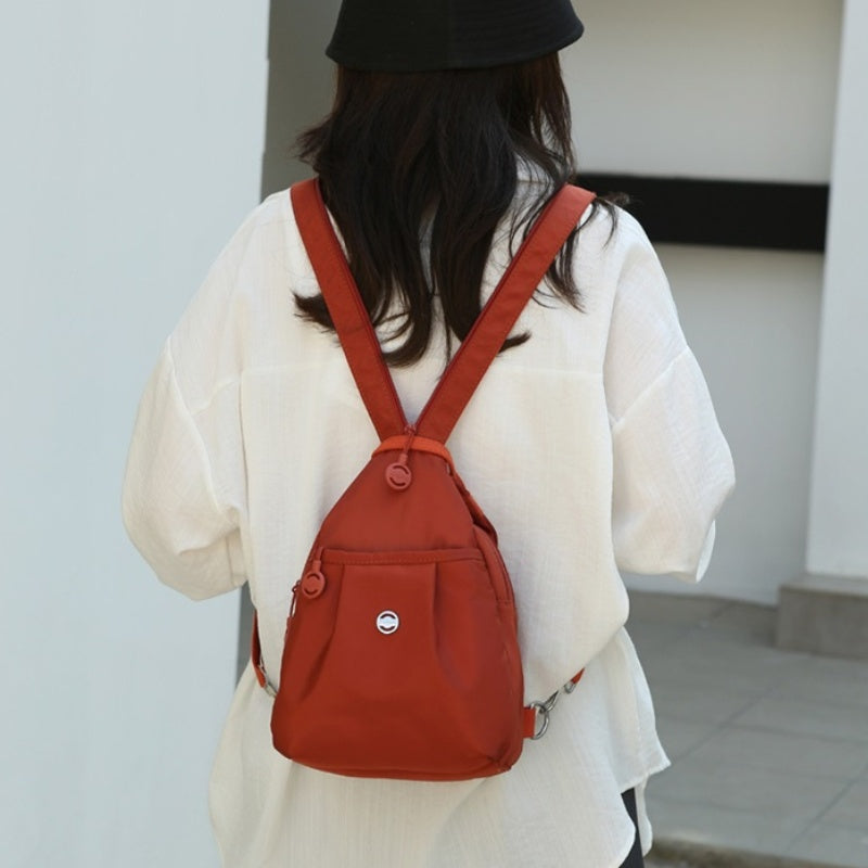 Sac à Dos et Sac Bandoulière Convertible Multi-Poches