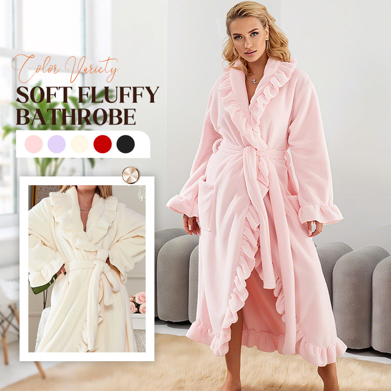 🔥✨Peignoir doux et moelleux 🧖♀️ – Tissu doux pour la peau, chaleur douillette après la douche