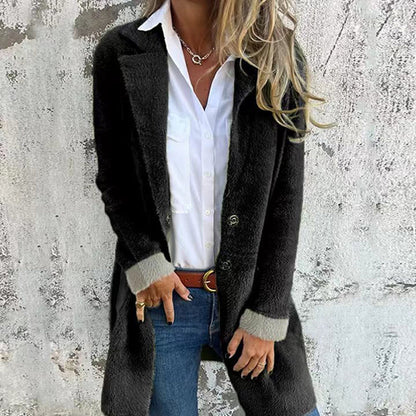 ⏳Spécial à durée limitée⏰Manteau élégant mi-long pour femme🧥