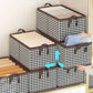 📦Boîte Rangement Vêtements Pliable - Structure Renforcée, Poignées - Gain de Place, Organisez Votre Dressing Facilement !🏠