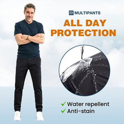 🎁Vente Flash -70%🏆MultiPants – Pantalon Cargo Extensible Multi-poches Haute Résistance
