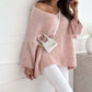 💗DERNIER JOUR - PROMOTION💗 Pull-over ample et confortable à col en V pour femme