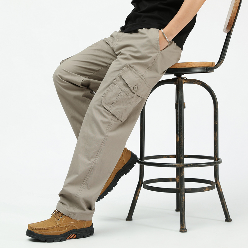 👖 60% OFF MAINTENANT ! 🏃 Pantalon Cargo Multi-Poches Homme - Tissu Respirant et Coupe Moderne pour Outdoor ou Urbain 🏙️📦