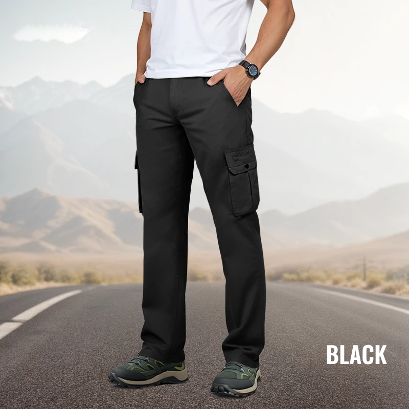 👖 60% OFF MAINTENANT ! 🏃 Pantalon Cargo Multi-Poches Homme - Tissu Respirant et Coupe Moderne pour Outdoor ou Urbain 🏙️📦