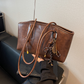 Sac à bandoulière vintage en cuir PU pour femme🔥Nouvelle arrivée - 50 % de réduction