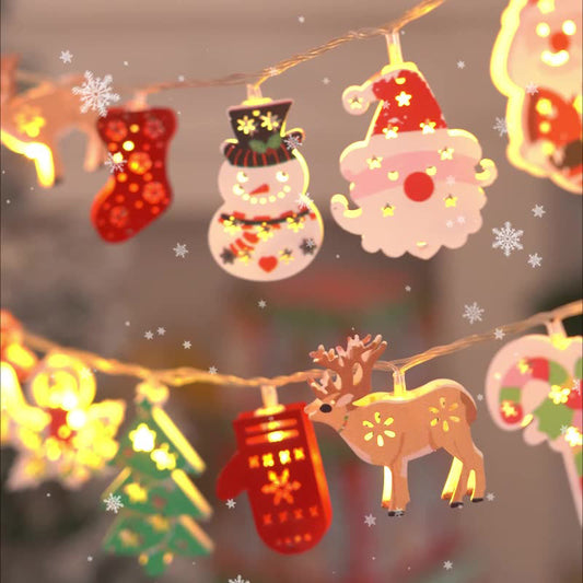 Guirlande Lumineuse LED Père Noël