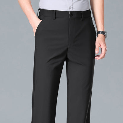 Restez au frais tout en gardant votre style ☀️👖 Pantalon d'été pour homme, extensible et respirant, coupe droite