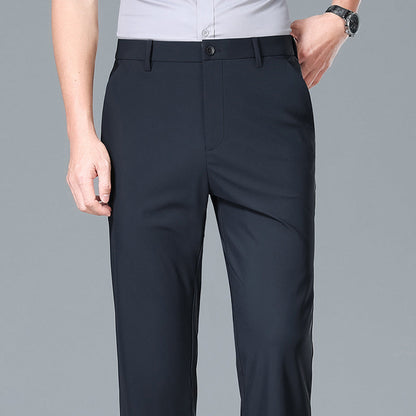 Restez au frais tout en gardant votre style ☀️👖 Pantalon d'été pour homme, extensible et respirant, coupe droite