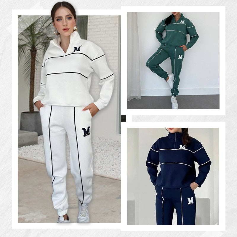💥NOUVELLES VENTES CHAUDES - 50 % DE RÉDUCTION-Ensemble de Survêtements Confortables et Tendance pour Femmes
