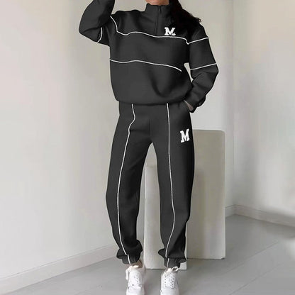 💥NOUVELLES VENTES CHAUDES - 50 % DE RÉDUCTION-Ensemble de Survêtements Confortables et Tendance pour Femmes