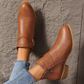 Bottines Femme Confortables à Talon Épais