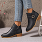 Bottines Femme Confortables à Talon Épais