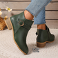 Bottines Femme Confortables à Talon Épais
