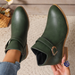 Bottines Femme Confortables à Talon Épais