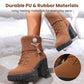Bottines Femme à Talon Épais - Chaudes et Douillettes 🔥 SOLDE EXCEPTIONNELLE -59%
