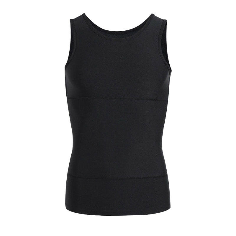 💪 50% DE RÉDUCTION ! 🎽 Débardeur de Compression Uni pour Homme – Contrôle Abdominal, Tissu Respirant & Maintien Musculaire 🔥