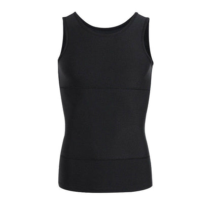 💪 50% DE RÉDUCTION ! 🎽 Débardeur de Compression Uni pour Homme – Contrôle Abdominal, Tissu Respirant & Maintien Musculaire 🔥