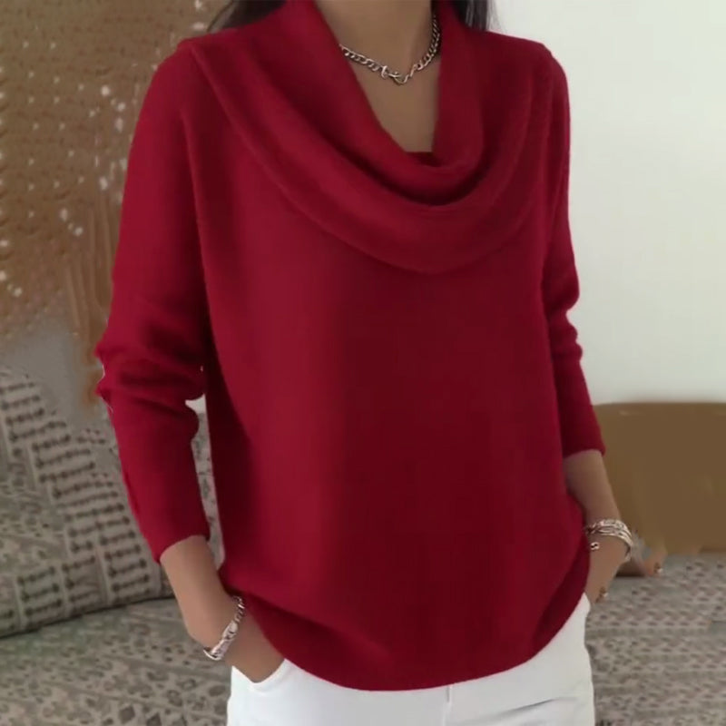 👚 Pull à col roulé élégant et confortable pour femmes - Glamour au quotidien et confort quotidien ! ✨